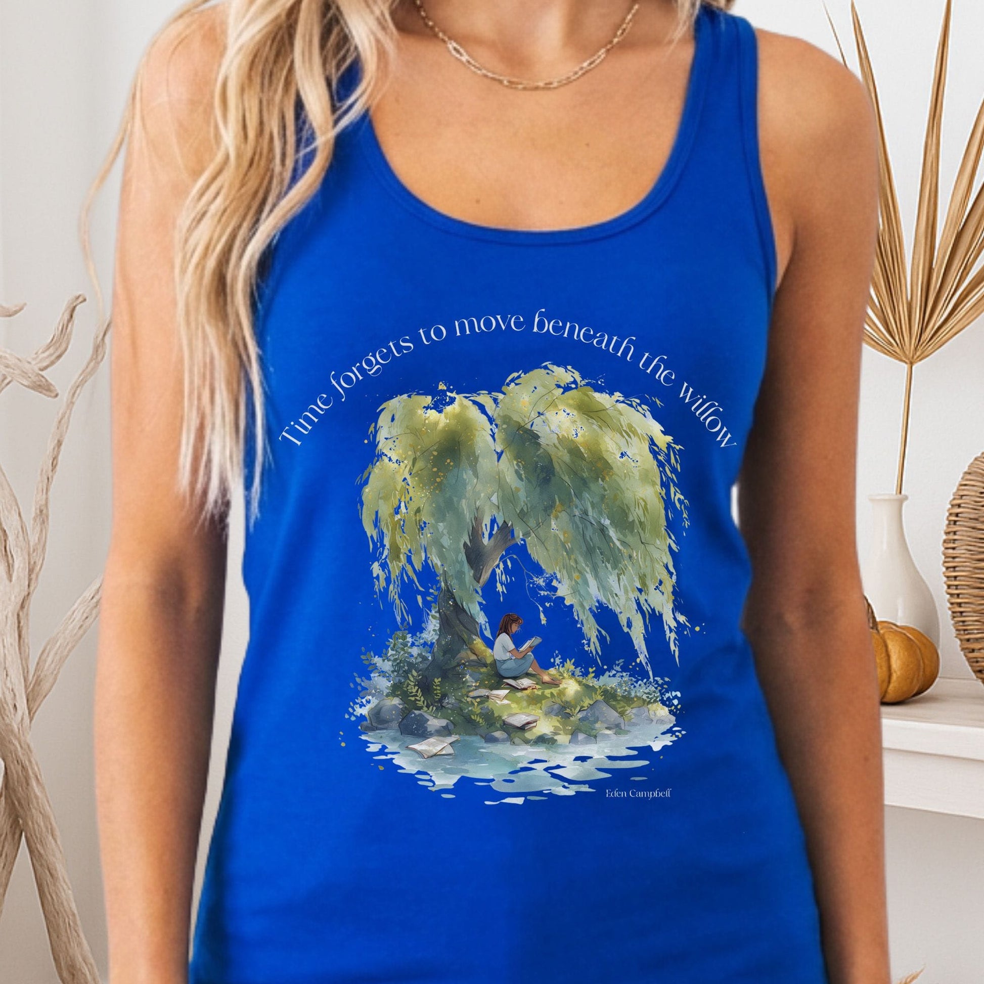 Tank Top Solid Royal / XS Design 244 Tank Top The Mystic Eden