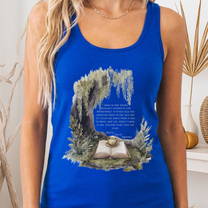 Tank Top Solid Royal / XS Design 245 Tank Top The Mystic Eden