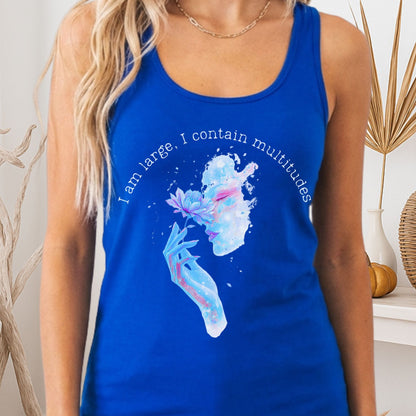 Tank Top Solid Royal / XS Design 251 Tank Top The Mystic Eden