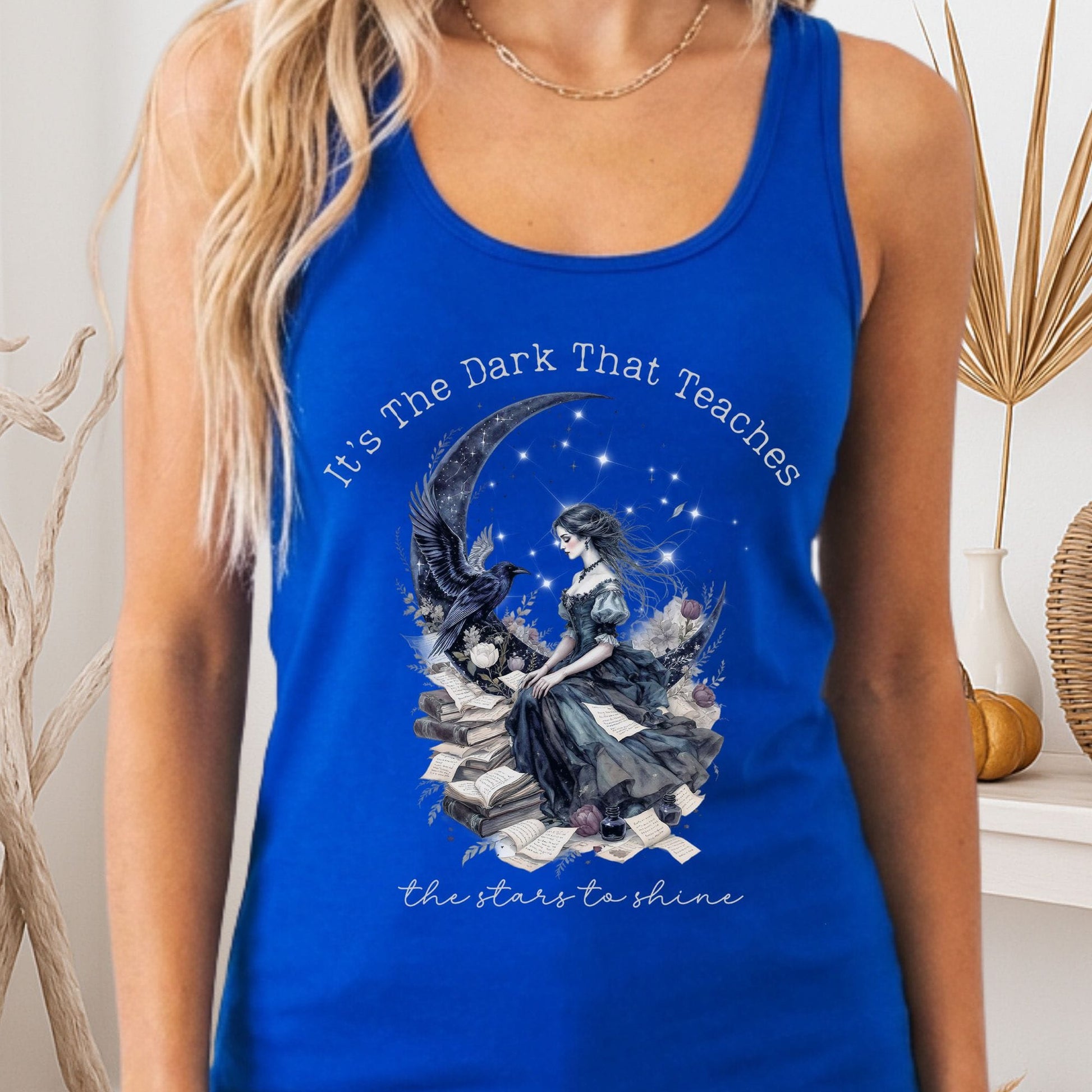 Tank Top Solid Royal / XS Design 254 Tank Top The Mystic Eden