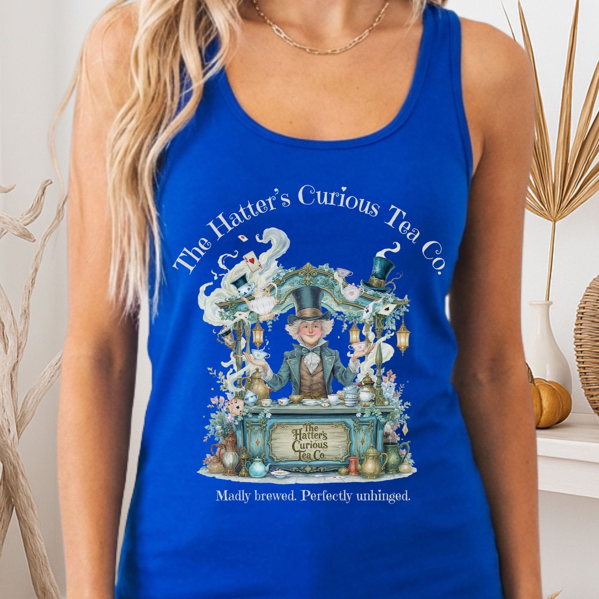 Tank Top Solid Royal / XS Design 260 Tank Top The Mystic Eden