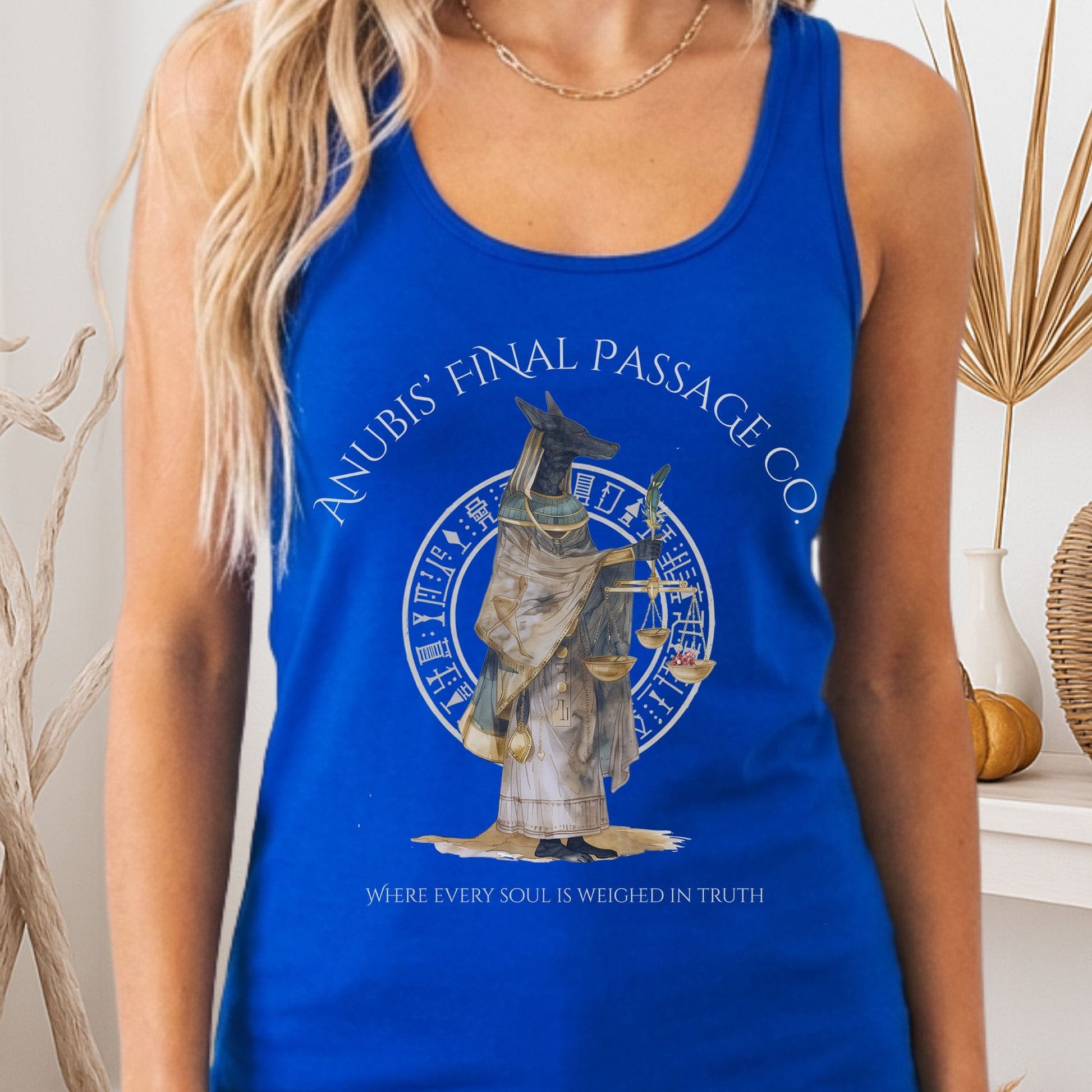 Tank Top Solid Royal / XS Design 261 Tank Top The Mystic Eden