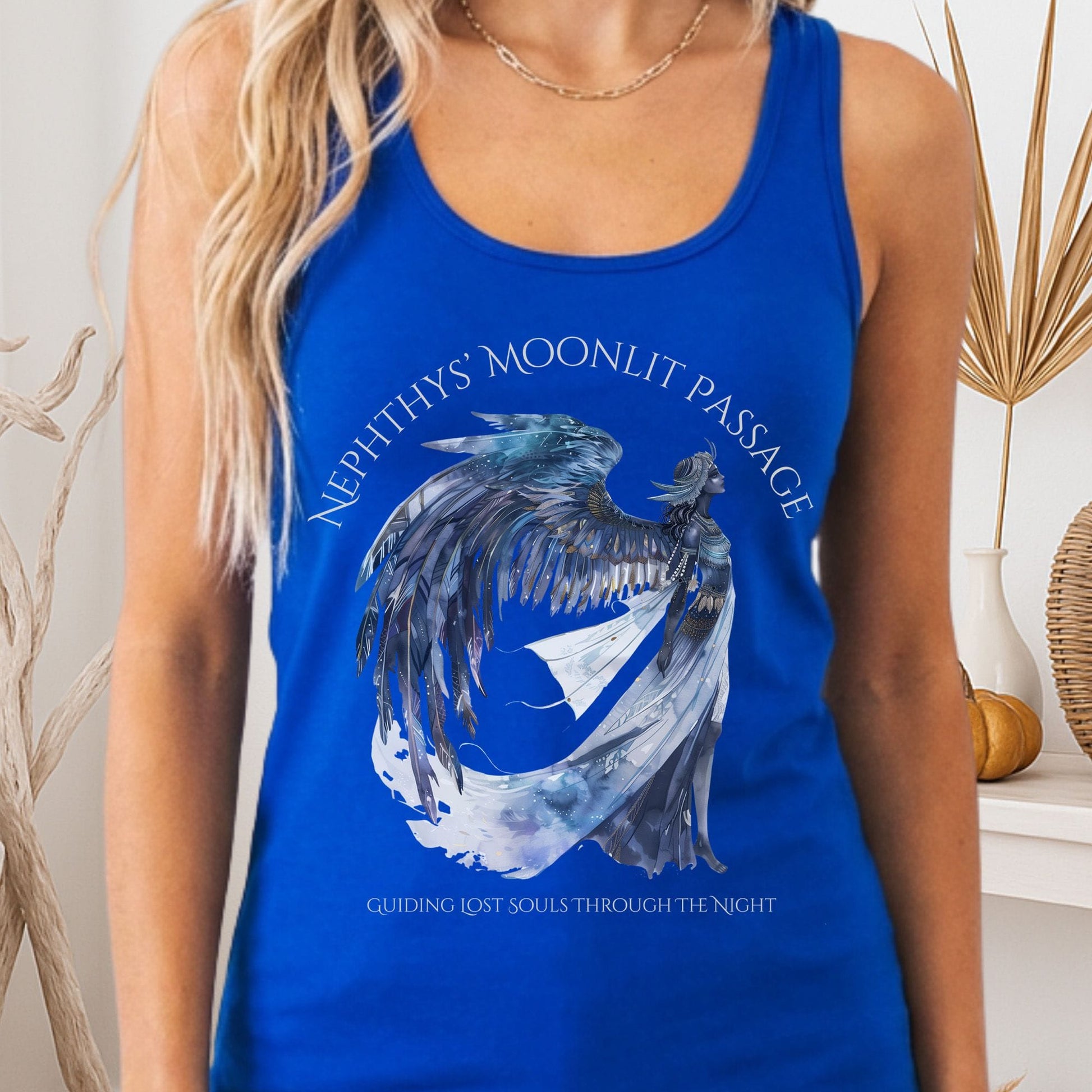 Tank Top Solid Royal / XS Design 265 Tank Top The Mystic Eden