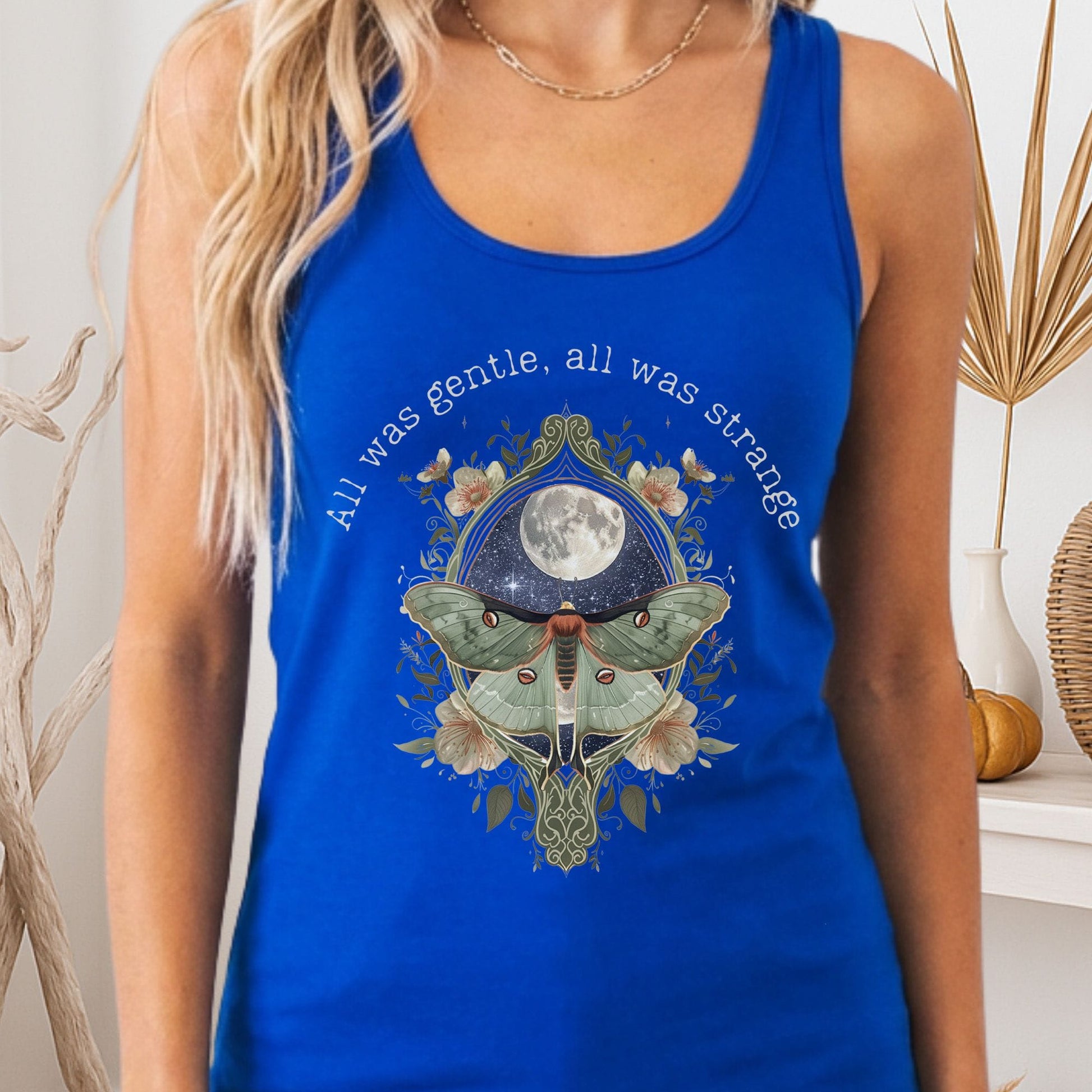 Tank Top Solid Royal / XS Design 267 Tank Top The Mystic Eden