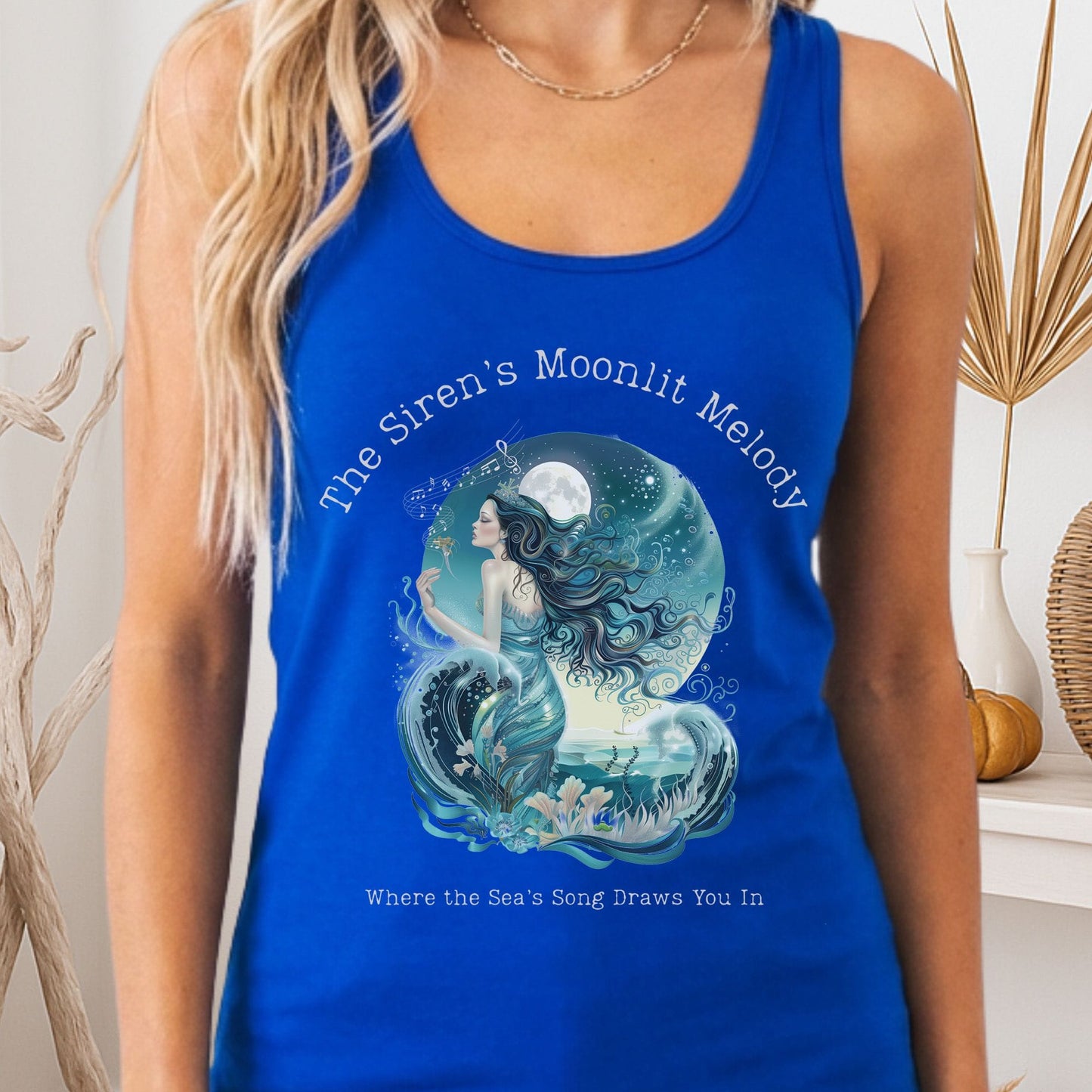 Tank Top Solid Royal / XS Design 272 Tank Top The Mystic Eden