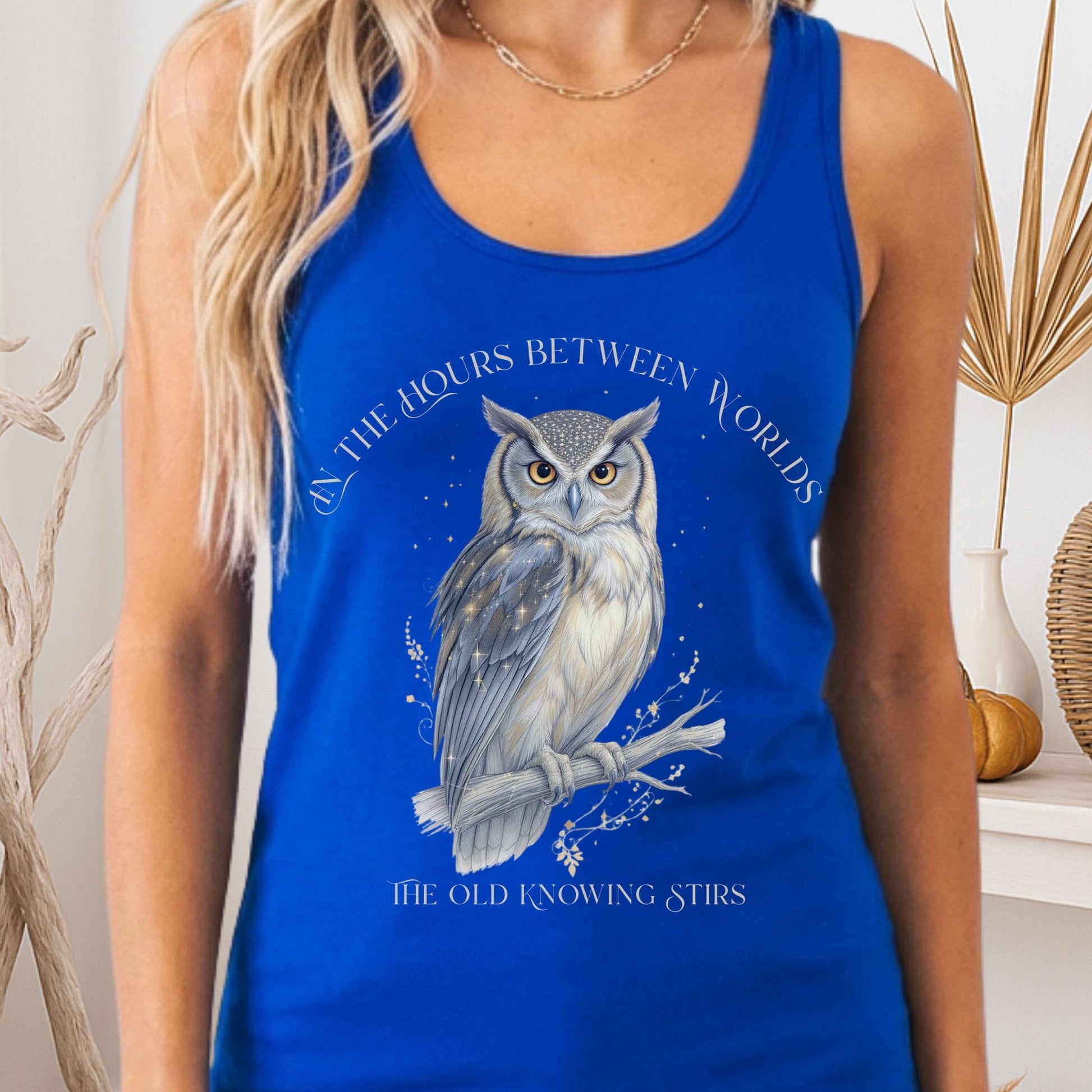 Tank Top Solid Royal / XS Design 281 Tank Top The Mystic Eden