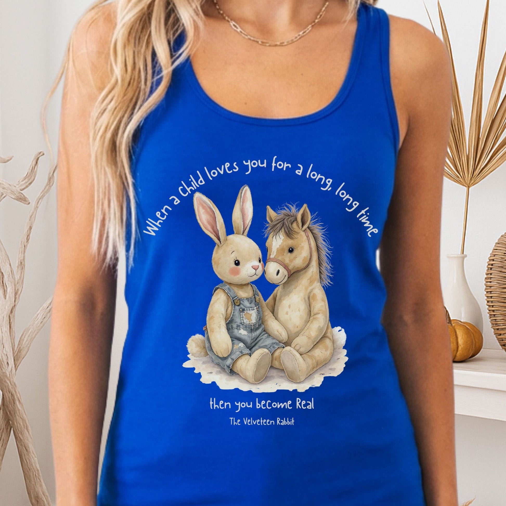 Tank Top Solid Royal / XS Design 283 Tank Top The Mystic Eden