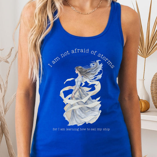 Tank Top Solid Royal / XS Design 285 Tank Top The Mystic Eden