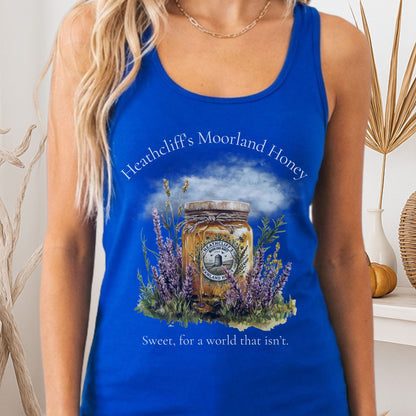 Tank Top Solid Royal / XS Heathcliff's Moorland Honey Women's Racerback Tank Top The Mystic Eden