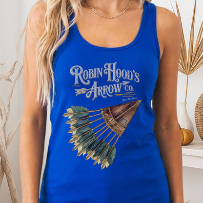 Tank Top Solid Royal / XS Robin Hood's Arrow Co. Women's Racerback Tank Top The Mystic Eden
