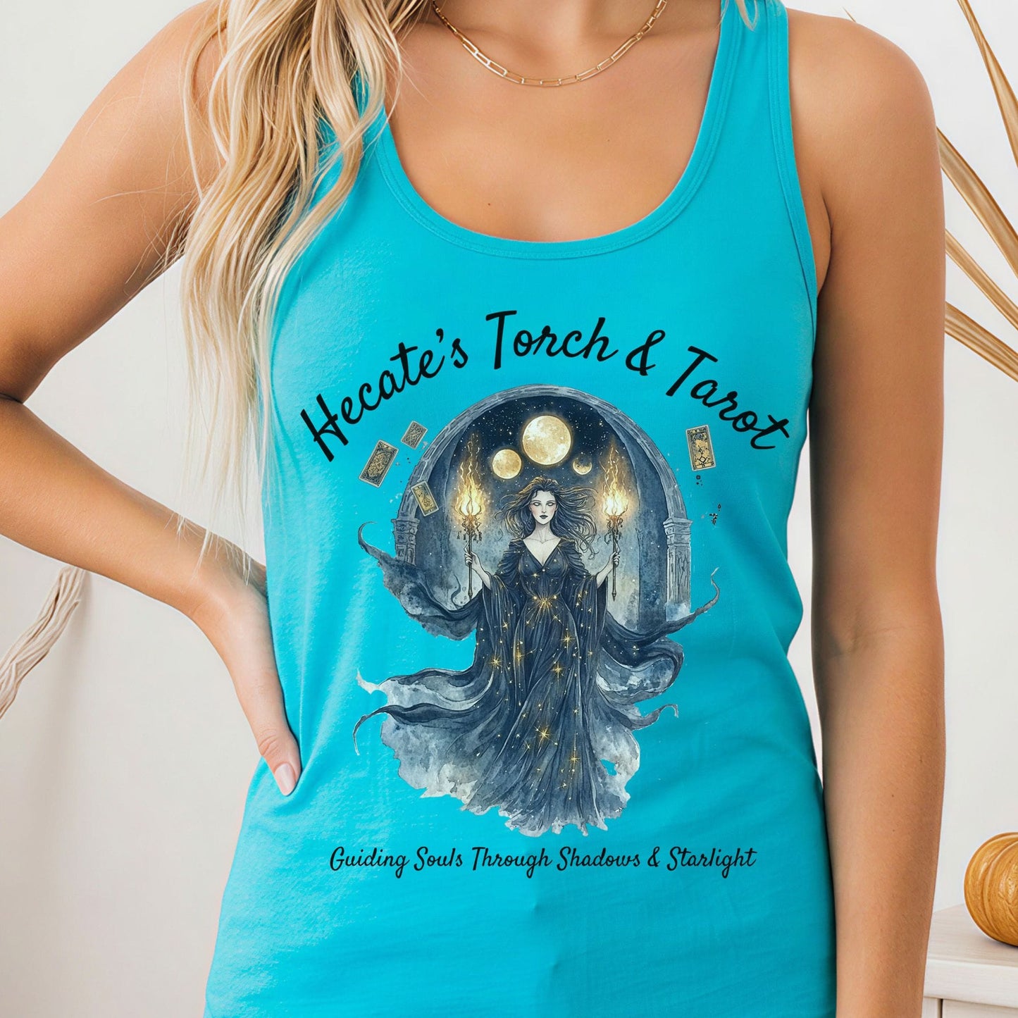 Tank Top Solid Tahiti Blue / XS Design 160 Tank Top The Mystic Eden