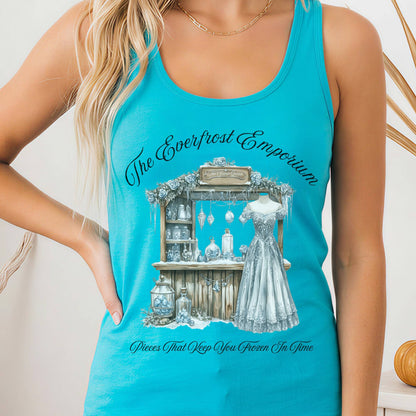 Tank Top Solid Tahiti Blue / XS Design 176 Tank Top The Mystic Eden