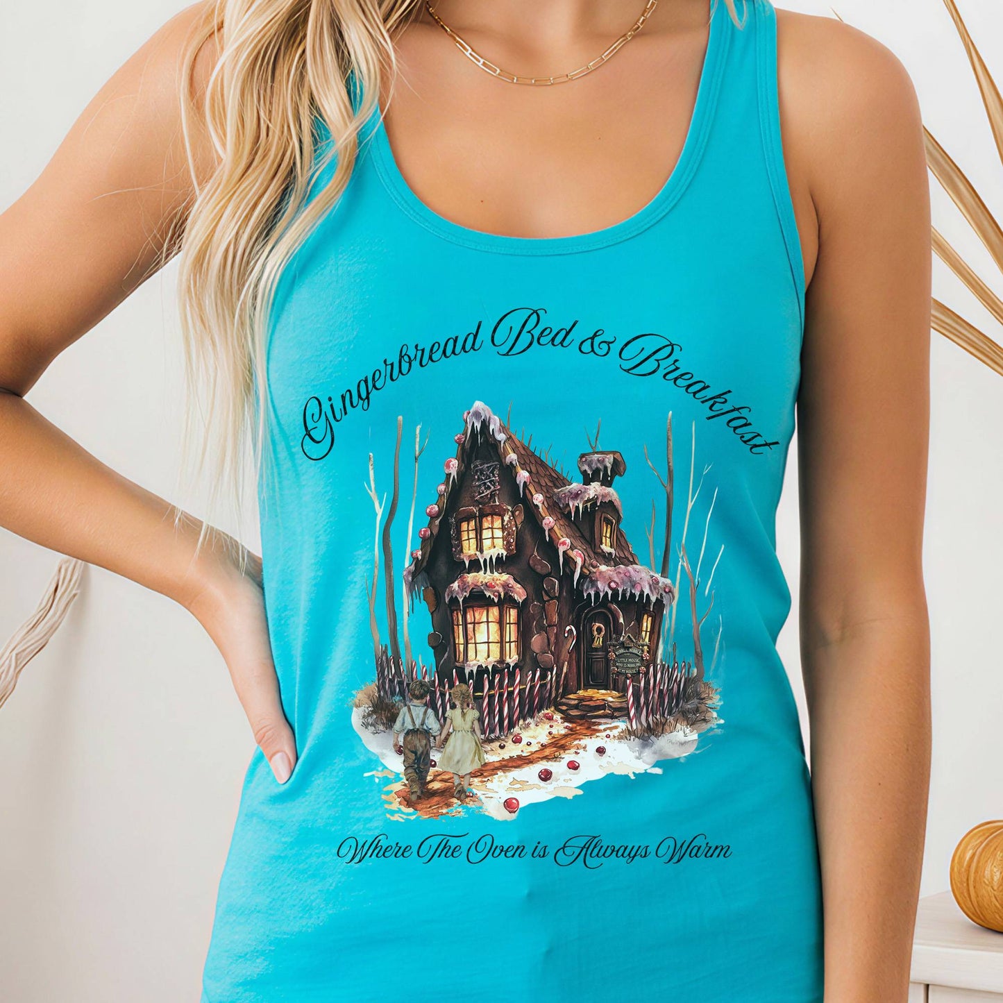 Tank Top Solid Tahiti Blue / XS Design 178 Tank Top The Mystic Eden