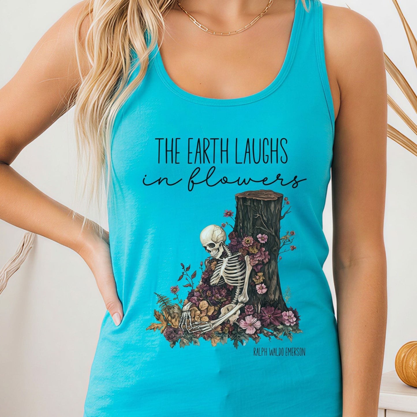 Tank Top Solid Tahiti Blue / XS Design 239 Tank Top The Mystic Eden