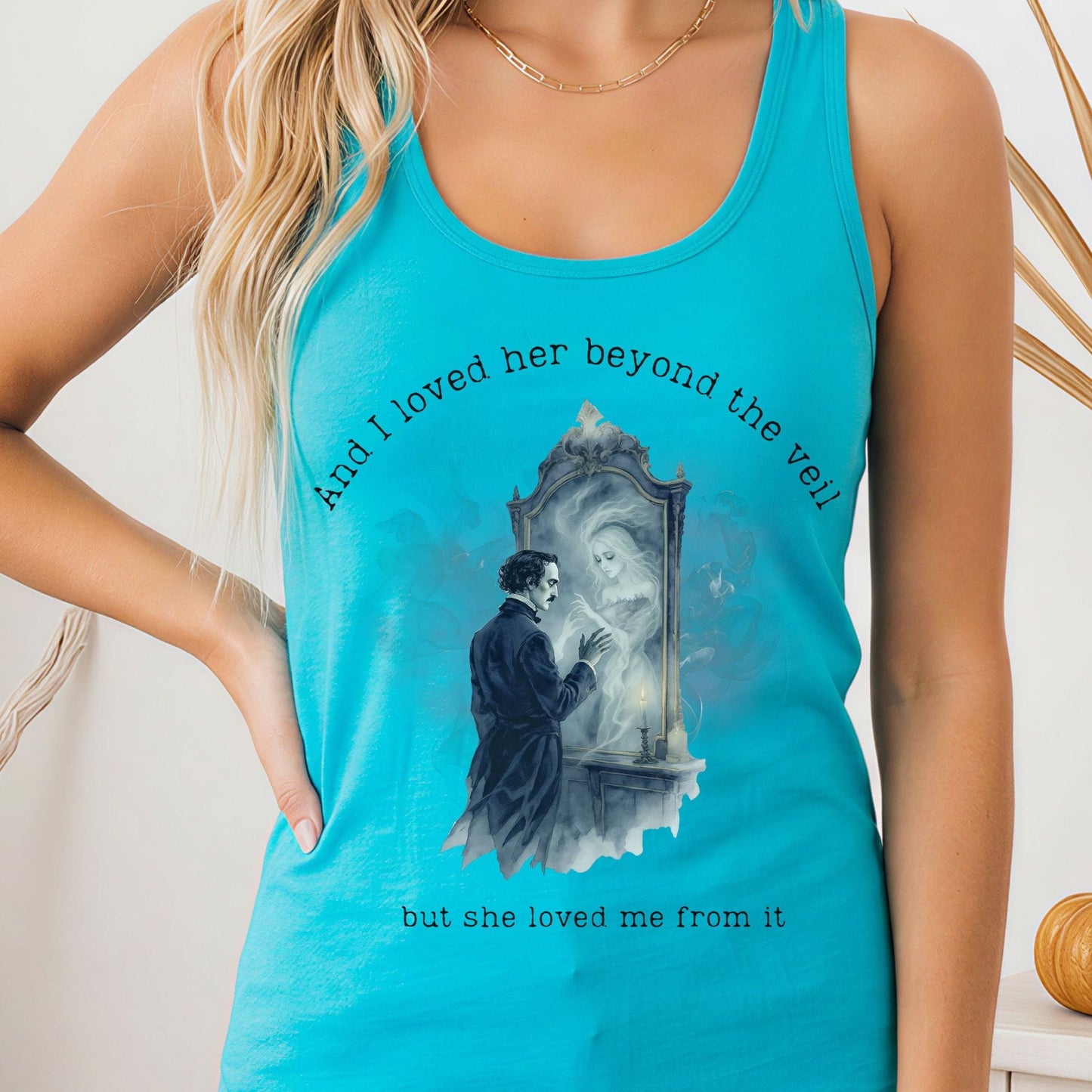 Tank Top Solid Tahiti Blue / XS Design 249 Tank Top The Mystic Eden