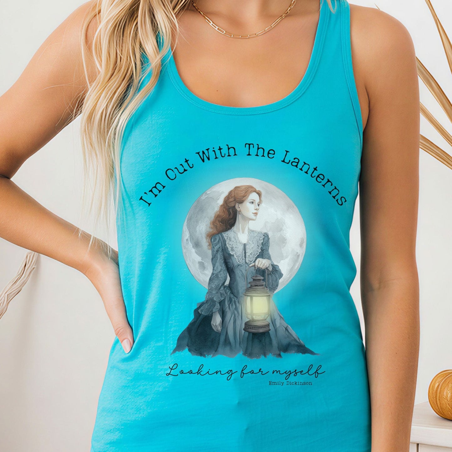 Tank Top Solid Tahiti Blue / XS Design 250 Tank Top The Mystic Eden