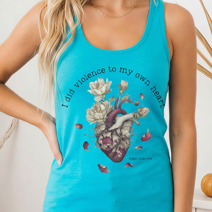 Tank Top Solid Tahiti Blue / XS Design 252 Tank Top The Mystic Eden