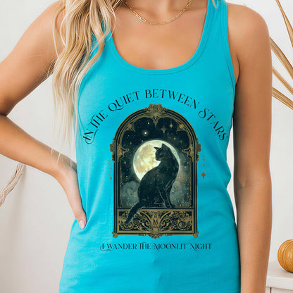 Tank Top Solid Tahiti Blue / XS Design 279 Tank Top The Mystic Eden