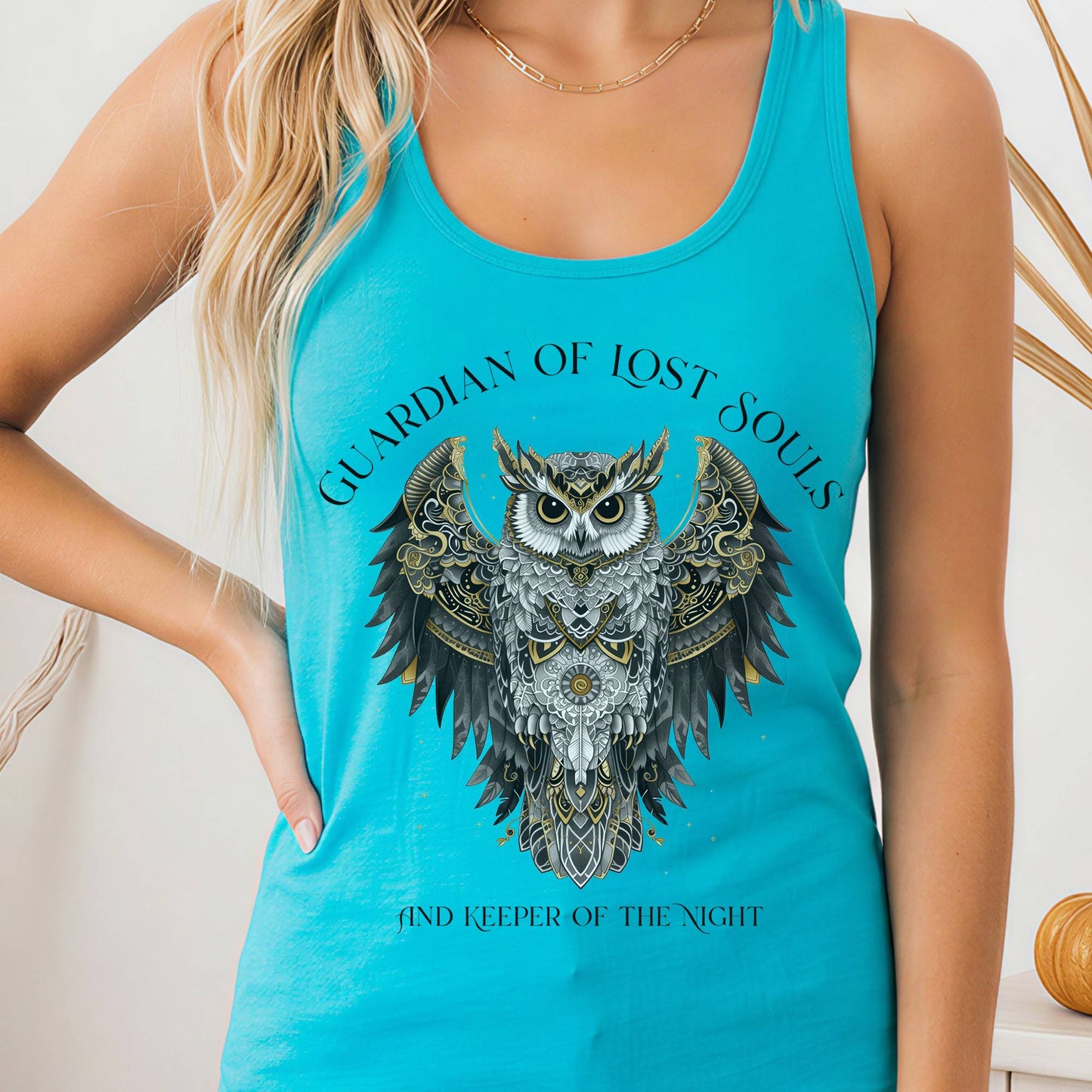 Tank Top Solid Tahiti Blue / XS Design 280 Tank Top The Mystic Eden