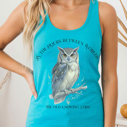Tank Top Solid Tahiti Blue / XS Design 281 Tank Top The Mystic Eden