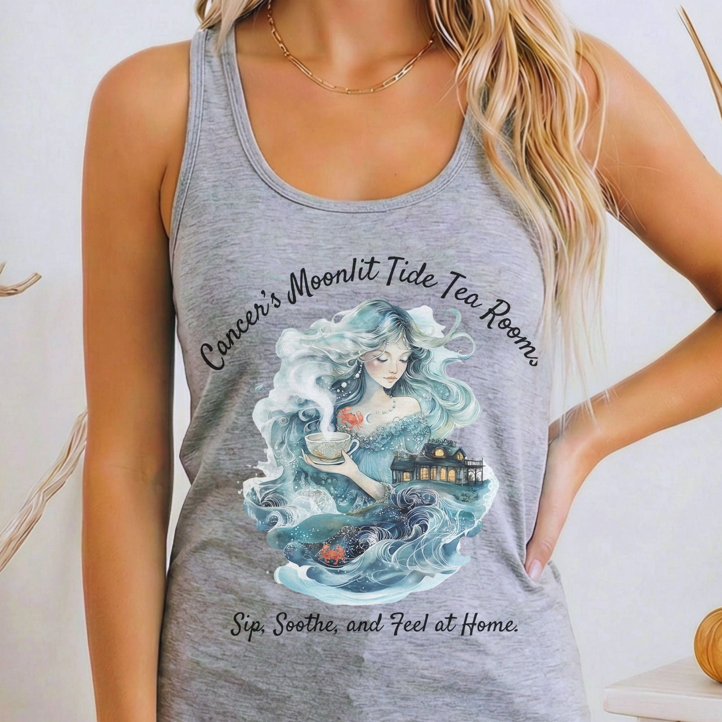 Tank Tops Heather Grey / XS Design 149 Tank Top The Mystic Eden
