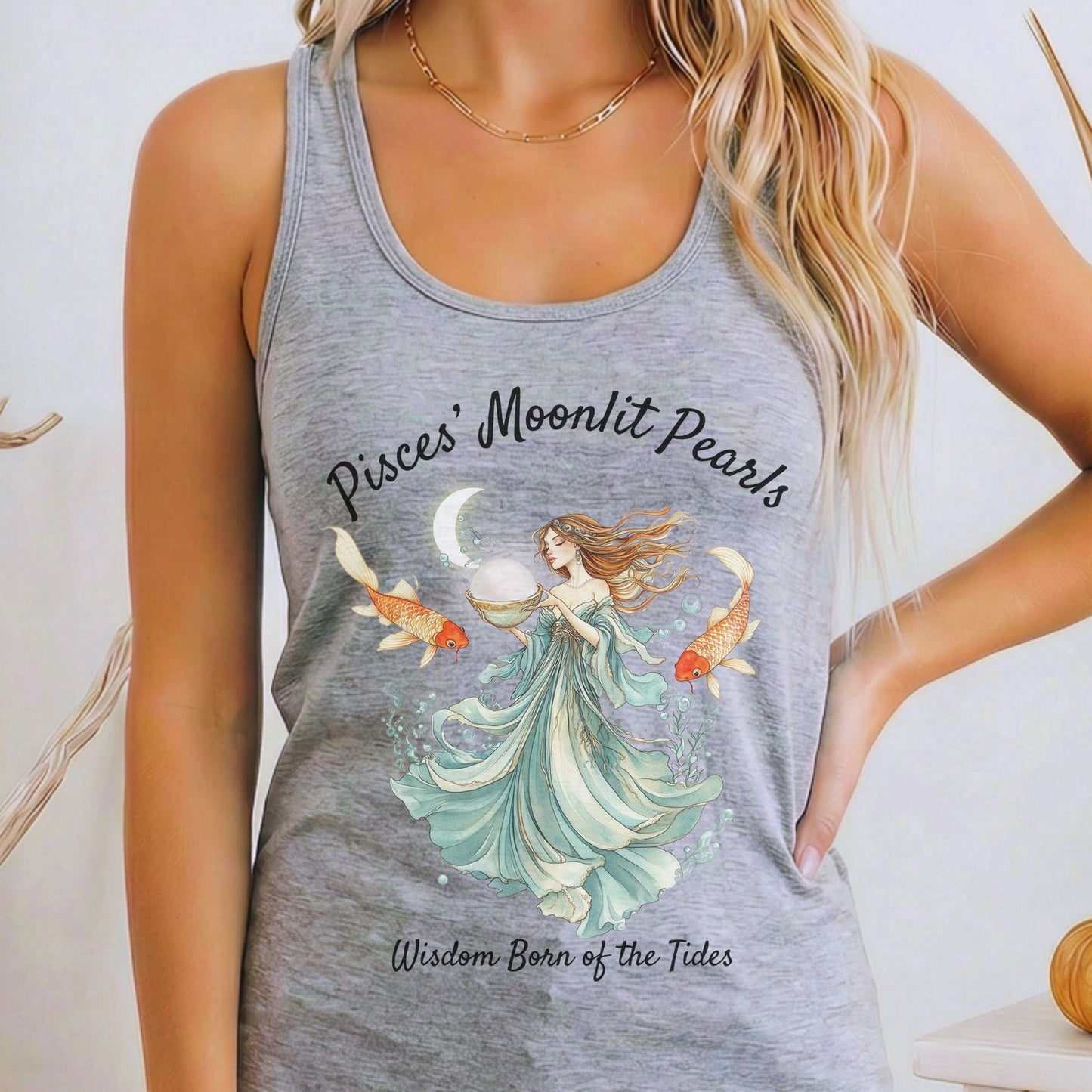 Tank Tops Heather Grey / XS Design 150 Tank Top The Mystic Eden