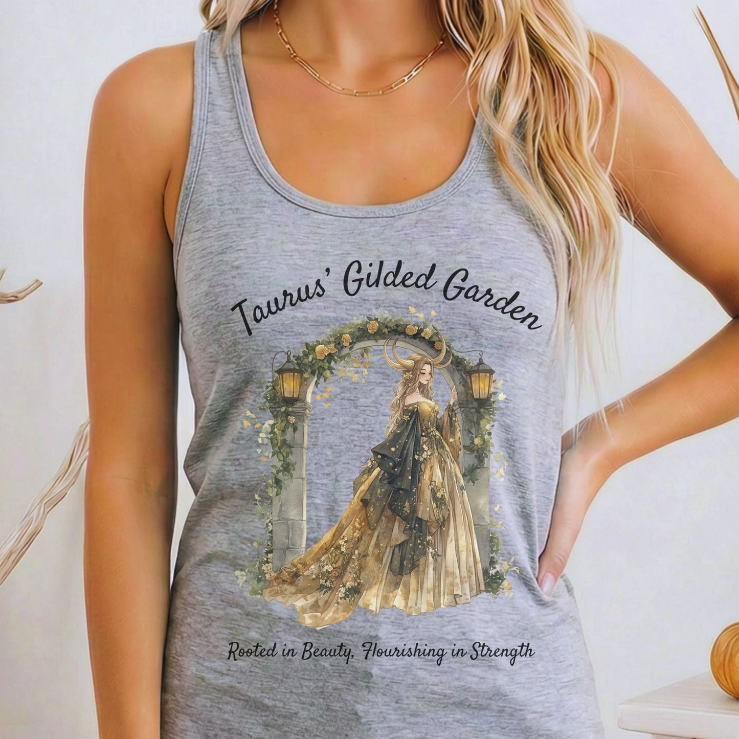 Tank Tops Heather Grey / XS Design 152 Tank Top The Mystic Eden