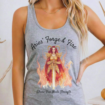 Tank Tops Heather Grey / XS Design 155 Tank Top The Mystic Eden
