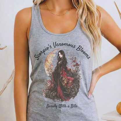 Tank Tops Heather Grey / XS Design 157 Tank Top The Mystic Eden