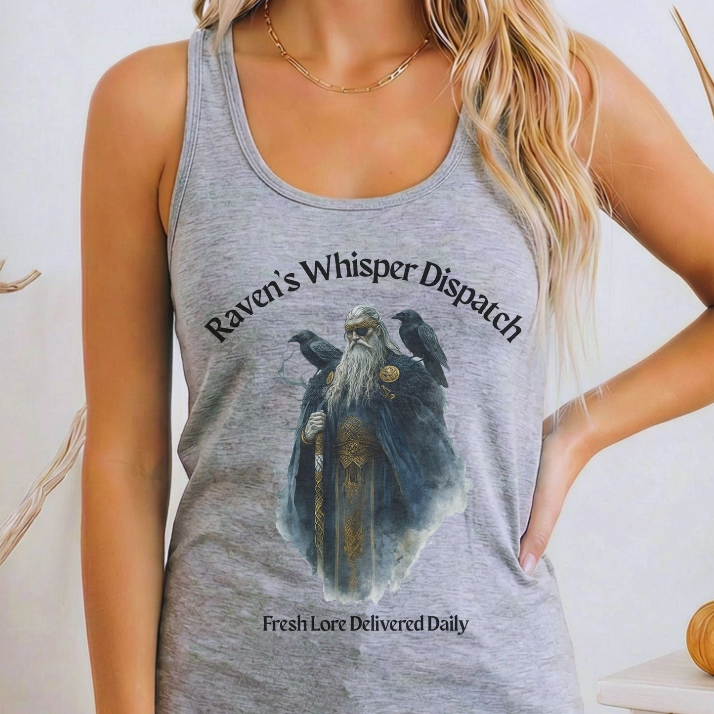 Tank Tops Heather Grey / XS Design 162 Tank Top The Mystic Eden