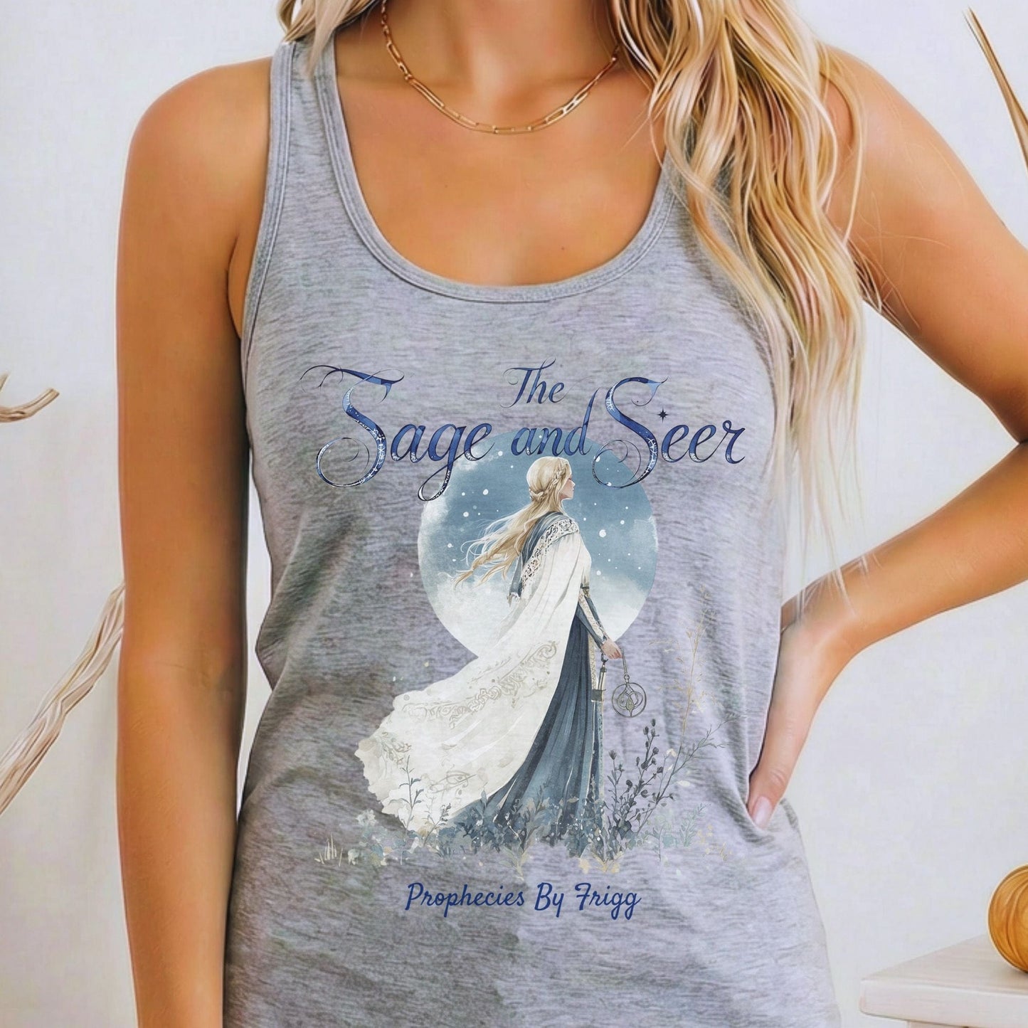 Tank Tops Heather Grey / XS Design 164 Tank Top The Mystic Eden