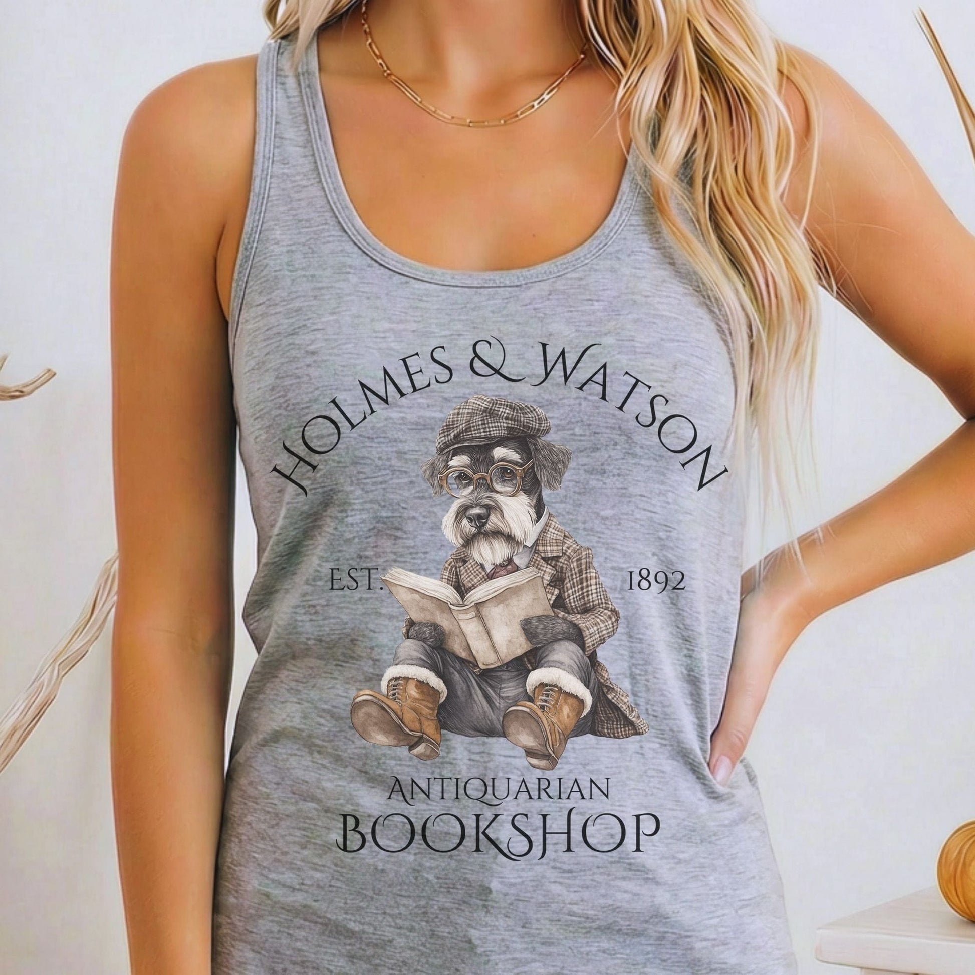 Tank Tops Heather Grey / XS Design 168 Tank Top The Mystic Eden