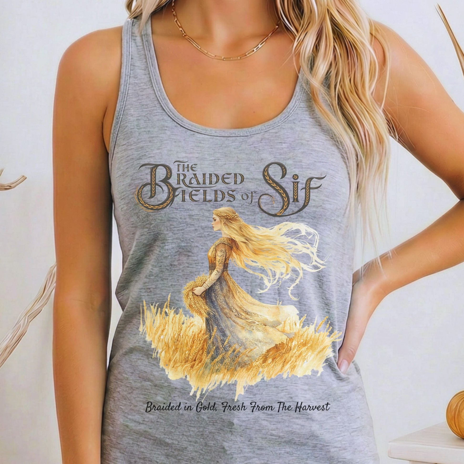 Tank Tops Heather Grey / XS Design 171 Tank Top The Mystic Eden