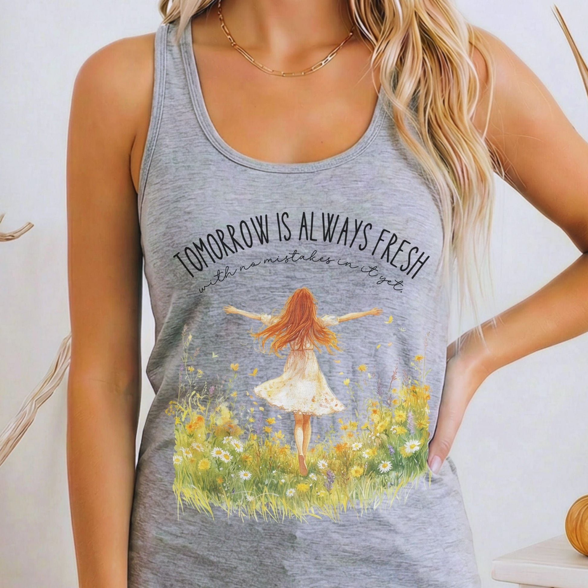 Tank Tops Heather Grey / XS Design 172 Tank Top The Mystic Eden