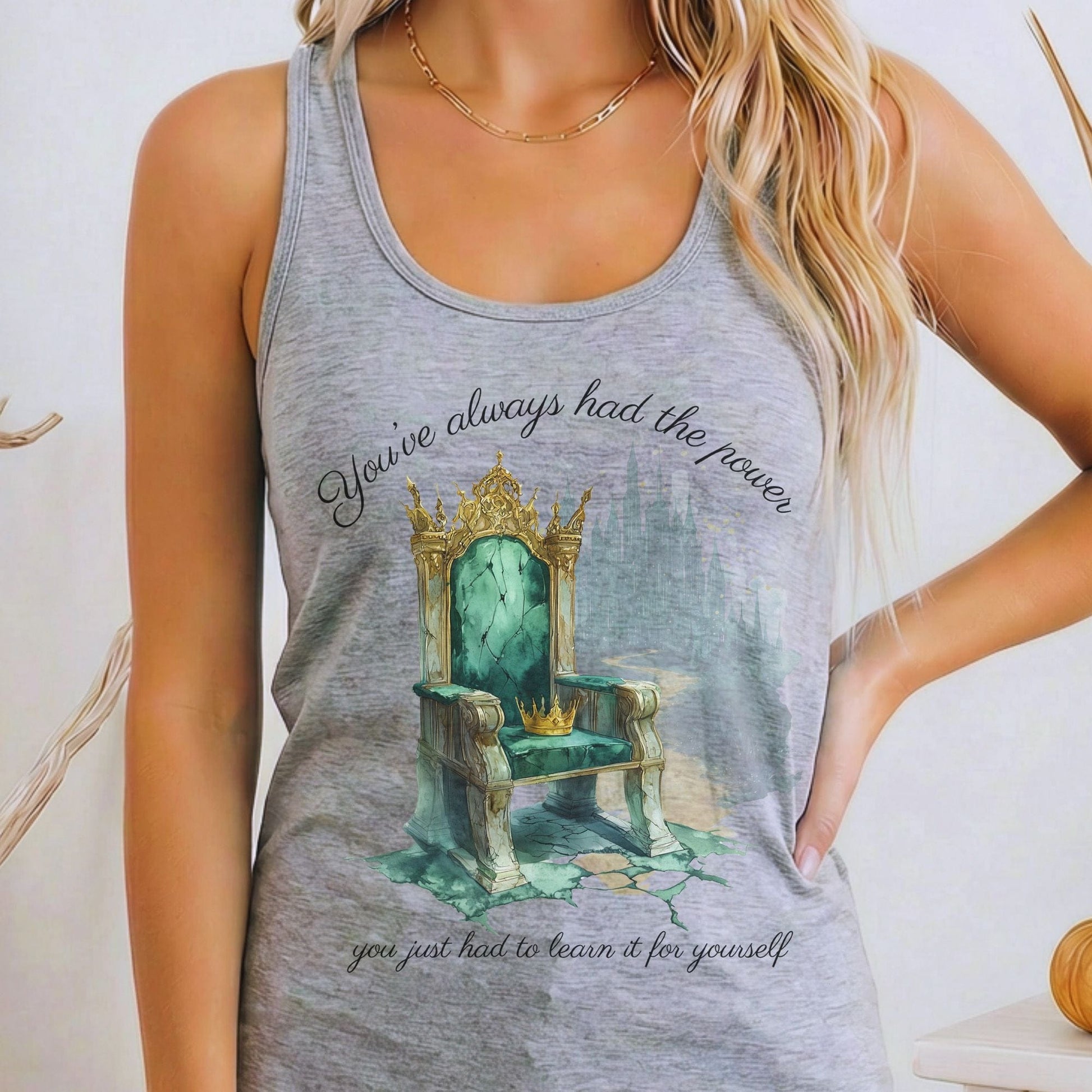 Tank Tops Heather Grey / XS Design 175 Tank Top The Mystic Eden