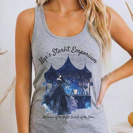 Tank Tops Heather Grey / XS Design 181 Tank Top The Mystic Eden