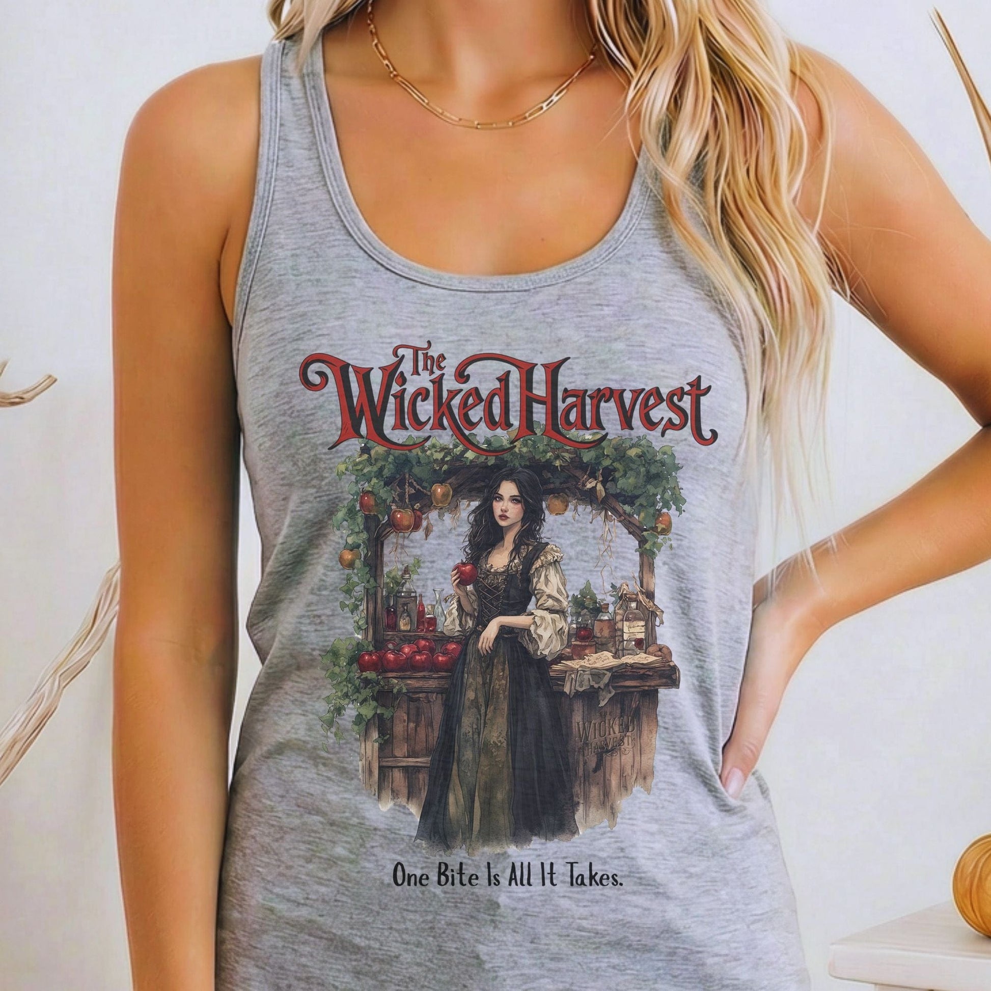Tank Tops Heather Grey / XS Design 184 Tank Top The Mystic Eden