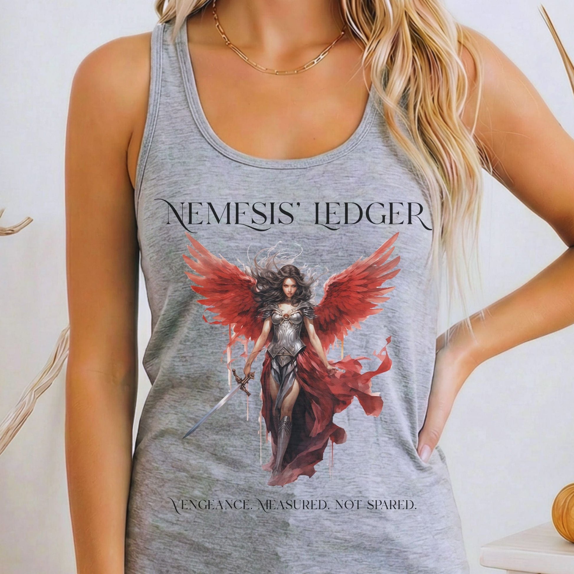 Tank Tops Heather Grey / XS Design 218 Tank Top The Mystic Eden