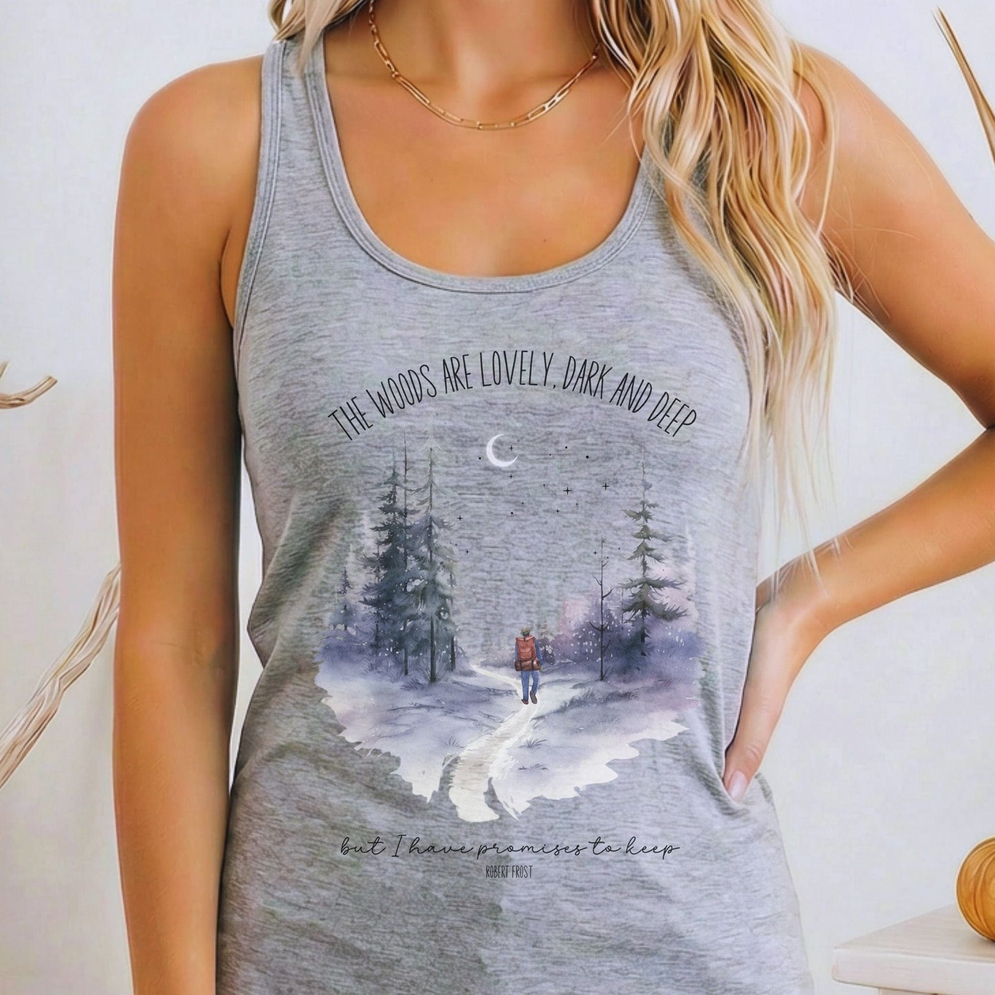Tank Tops Heather Grey / XS Design 223 Tank Top The Mystic Eden