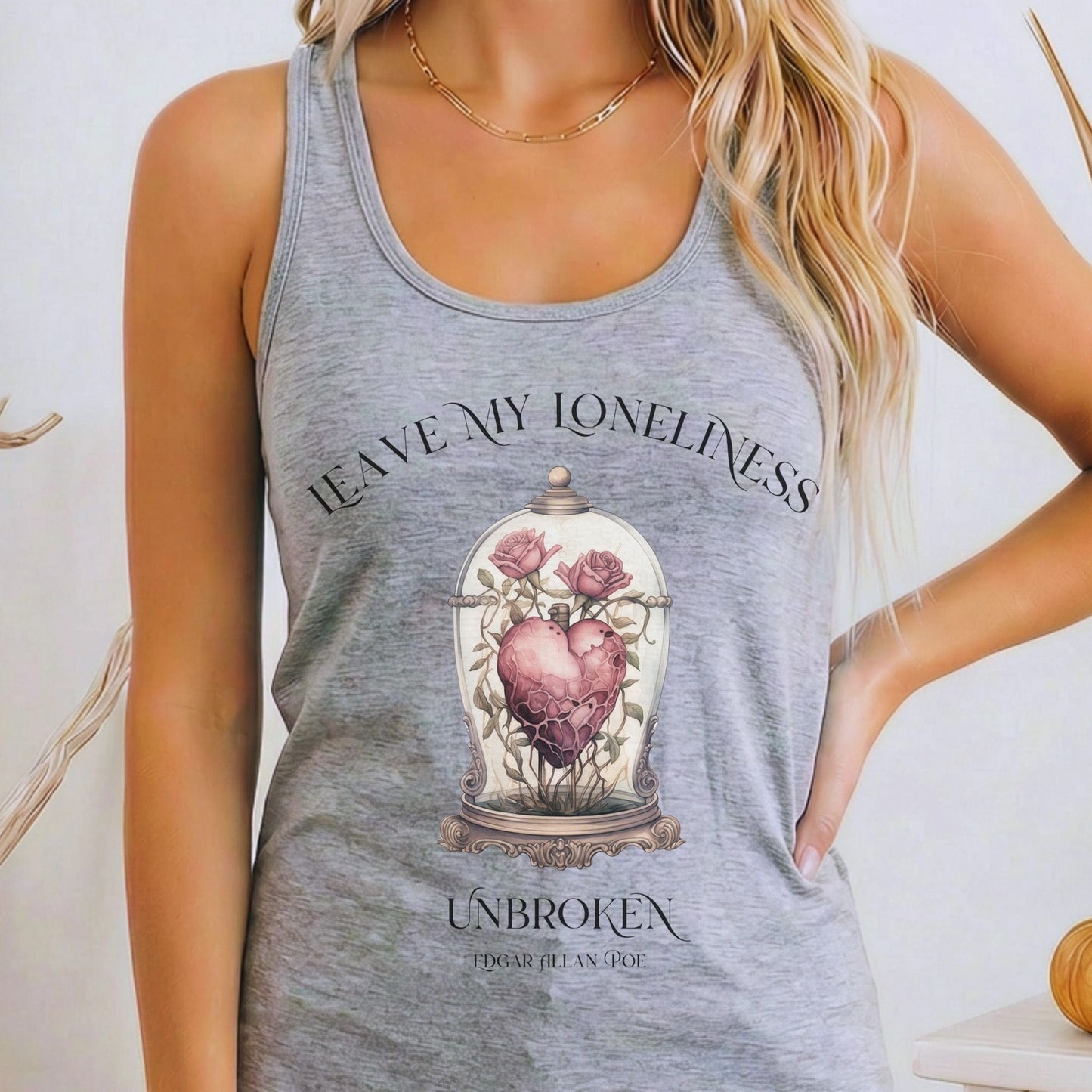 Tank Tops Heather Grey / XS Design 224 Tank Top The Mystic Eden