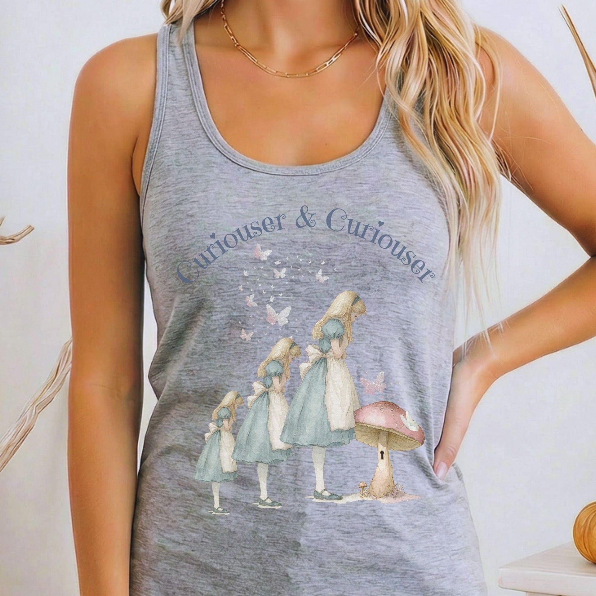 Tank Tops Heather Grey / XS Design 257 Tank Top The Mystic Eden