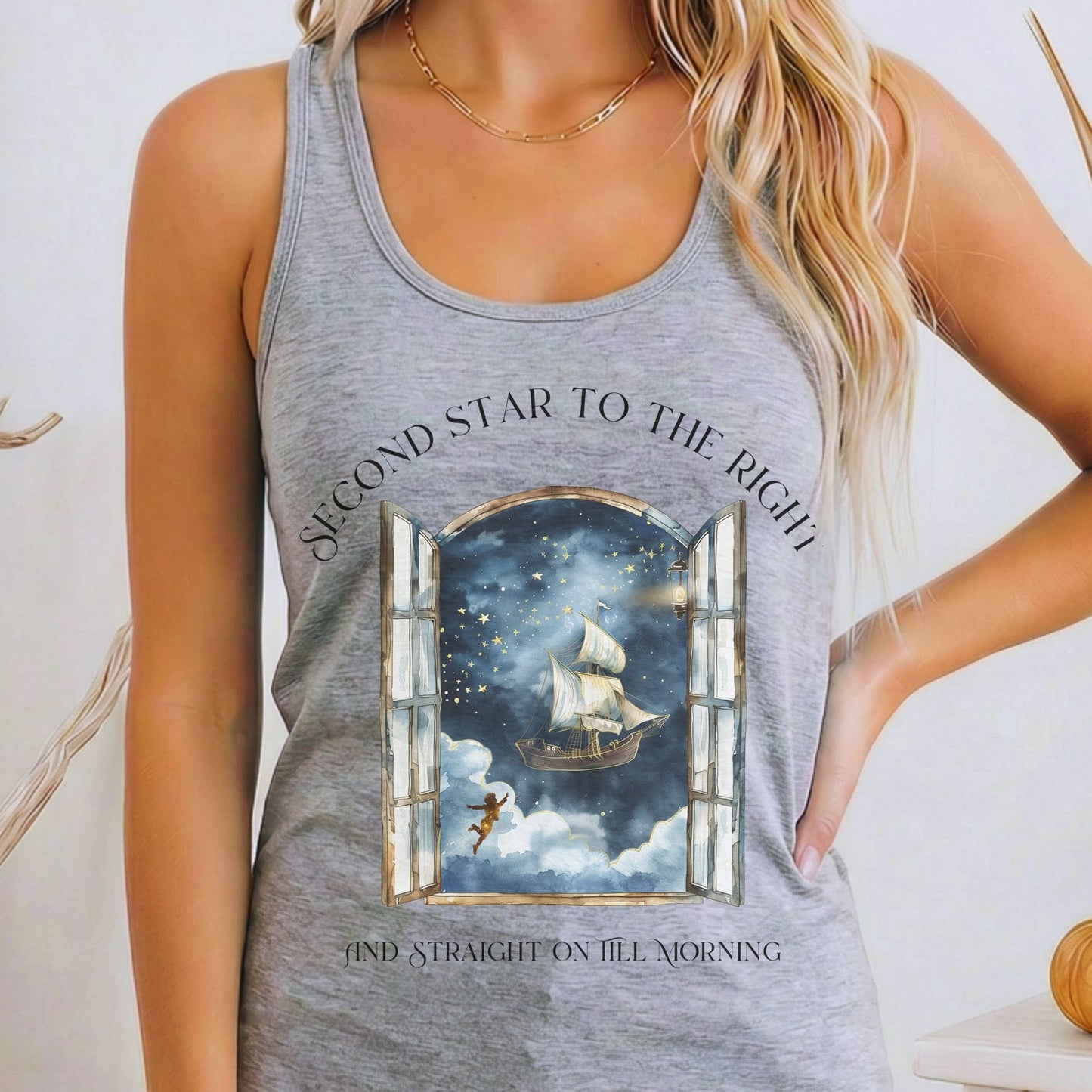 Tank Tops Heather Grey / XS Design 284 Tank Top The Mystic Eden