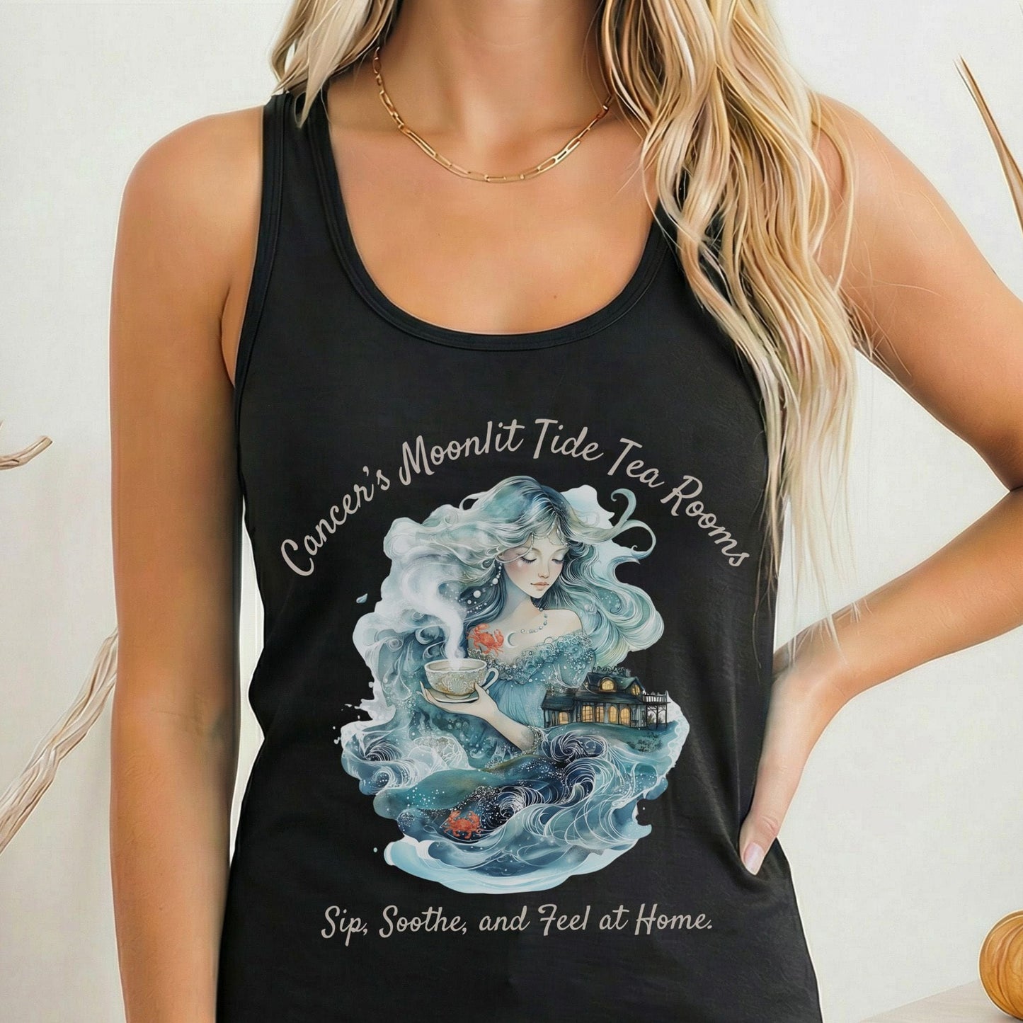 Tank Tops Solid Black / XS Design 149 Tank Top The Mystic Eden