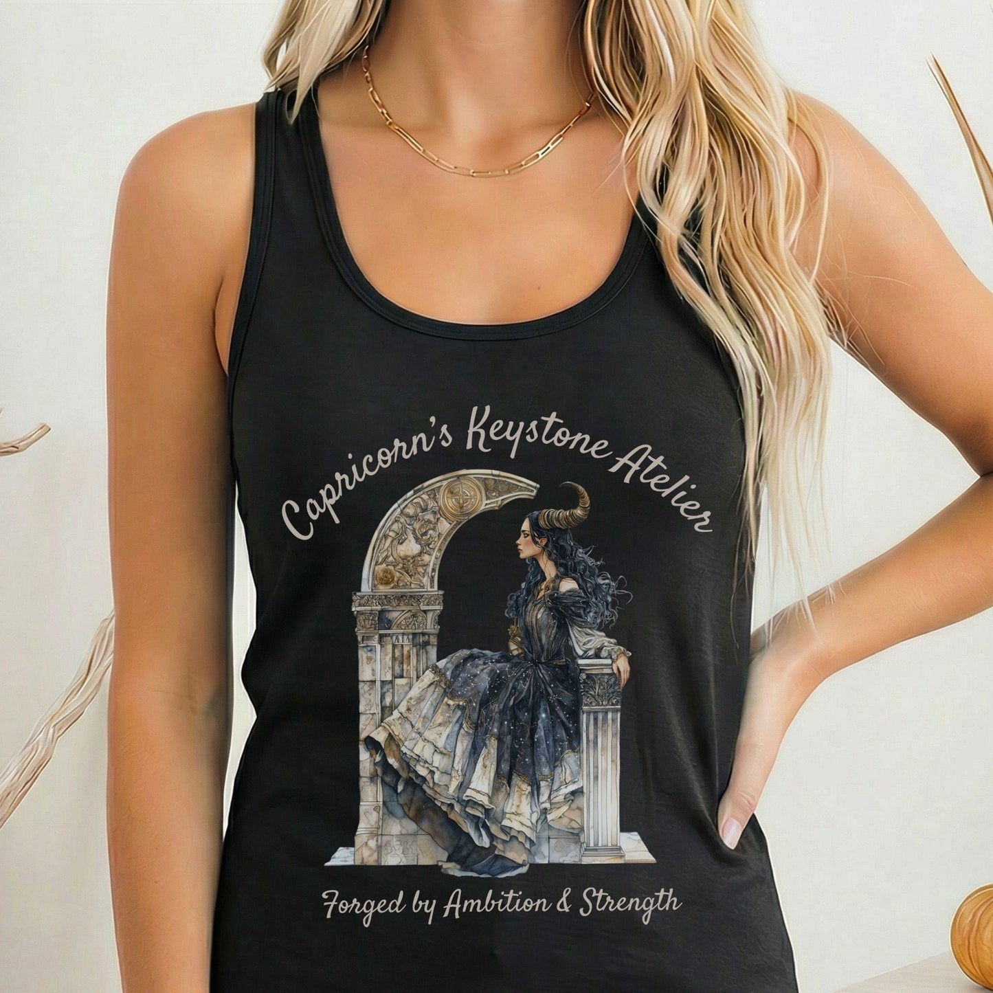 Tank Tops Solid Black / XS Design 151 Tank Top The Mystic Eden