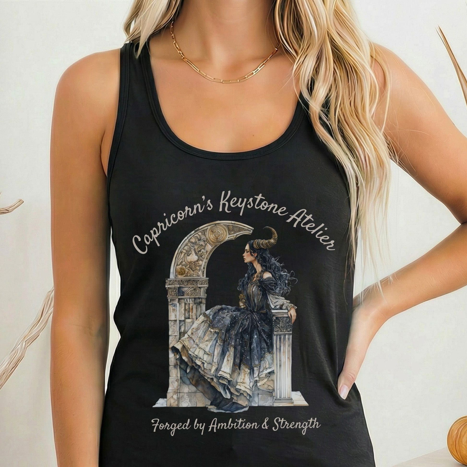Tank Tops Solid Black / XS Design 151 Tank Top The Mystic Eden