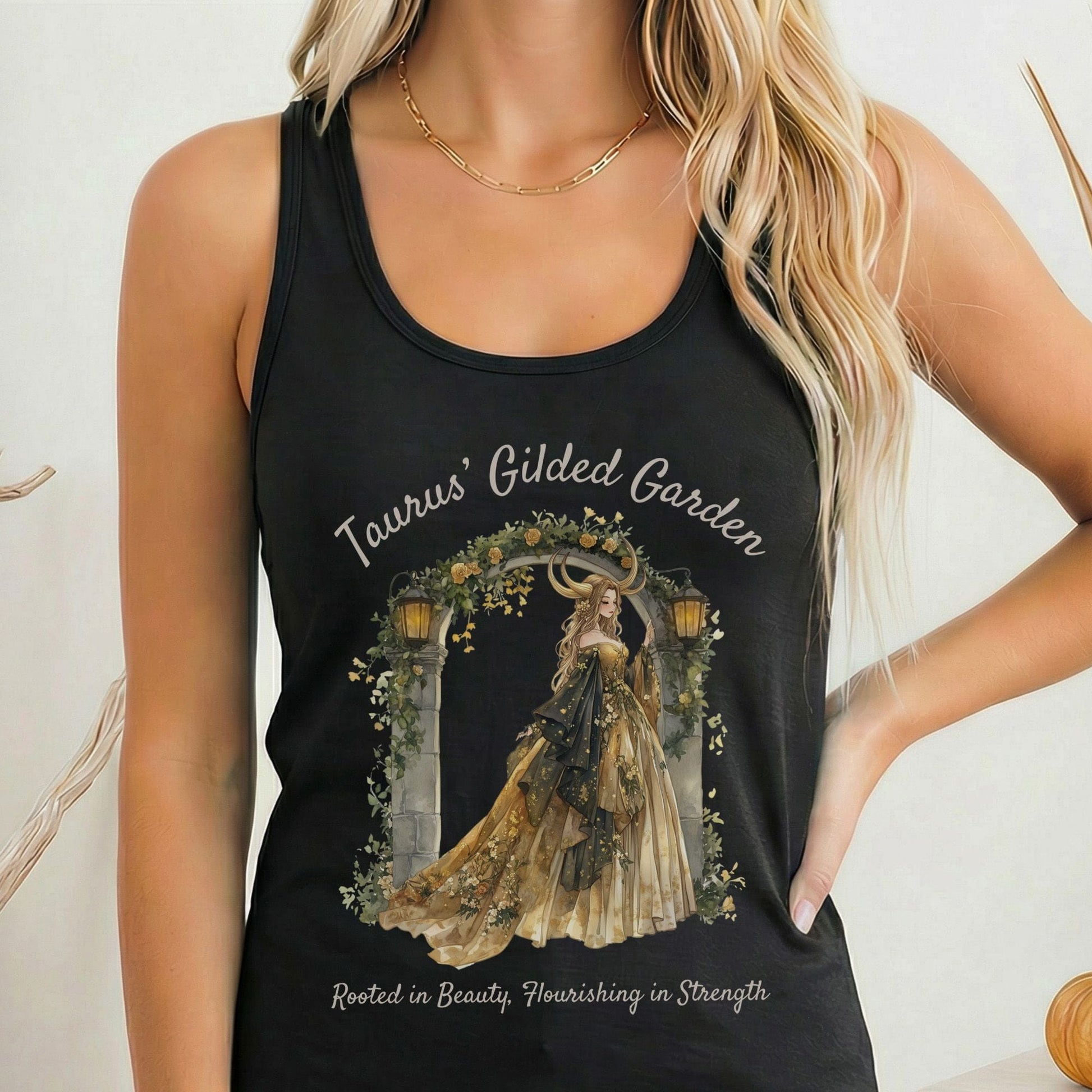 Tank Tops Solid Black / XS Design 152 Tank Top The Mystic Eden