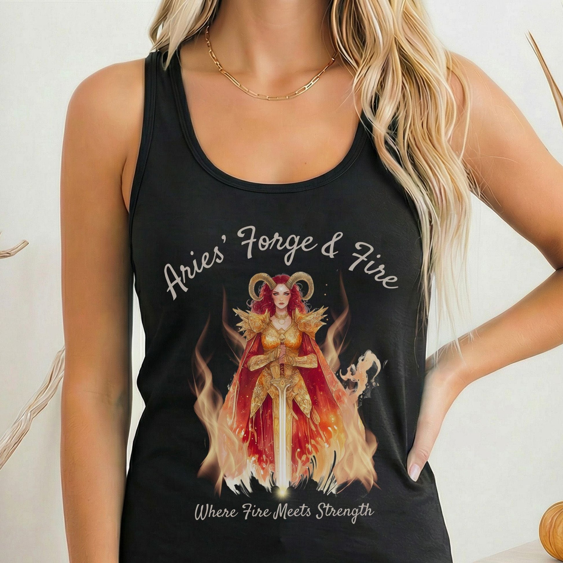 Tank Tops Solid Black / XS Design 155 Tank Top The Mystic Eden