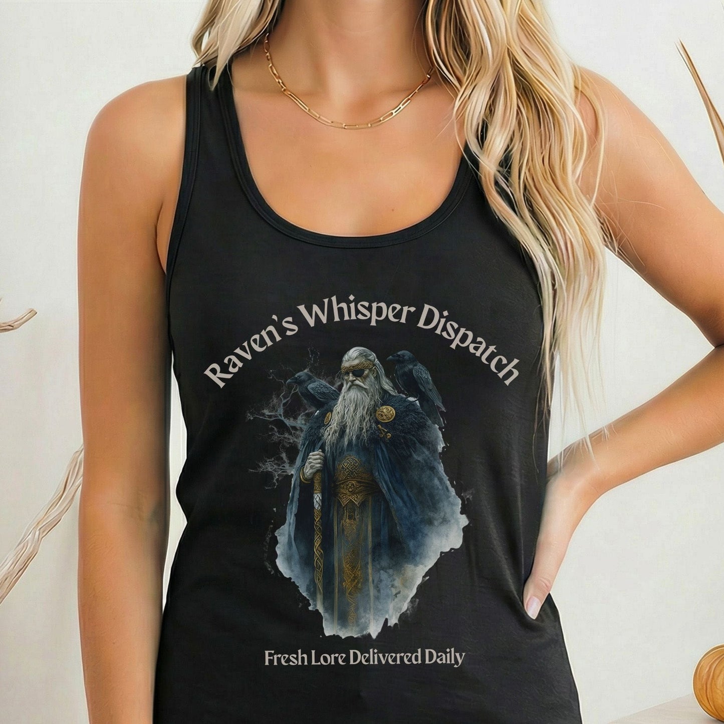 Tank Tops Solid Black / XS Design 162 Tank Top The Mystic Eden