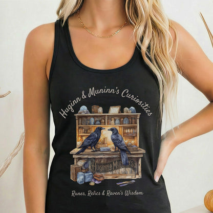 Tank Tops Solid Black / XS Design 163 Tank Top The Mystic Eden