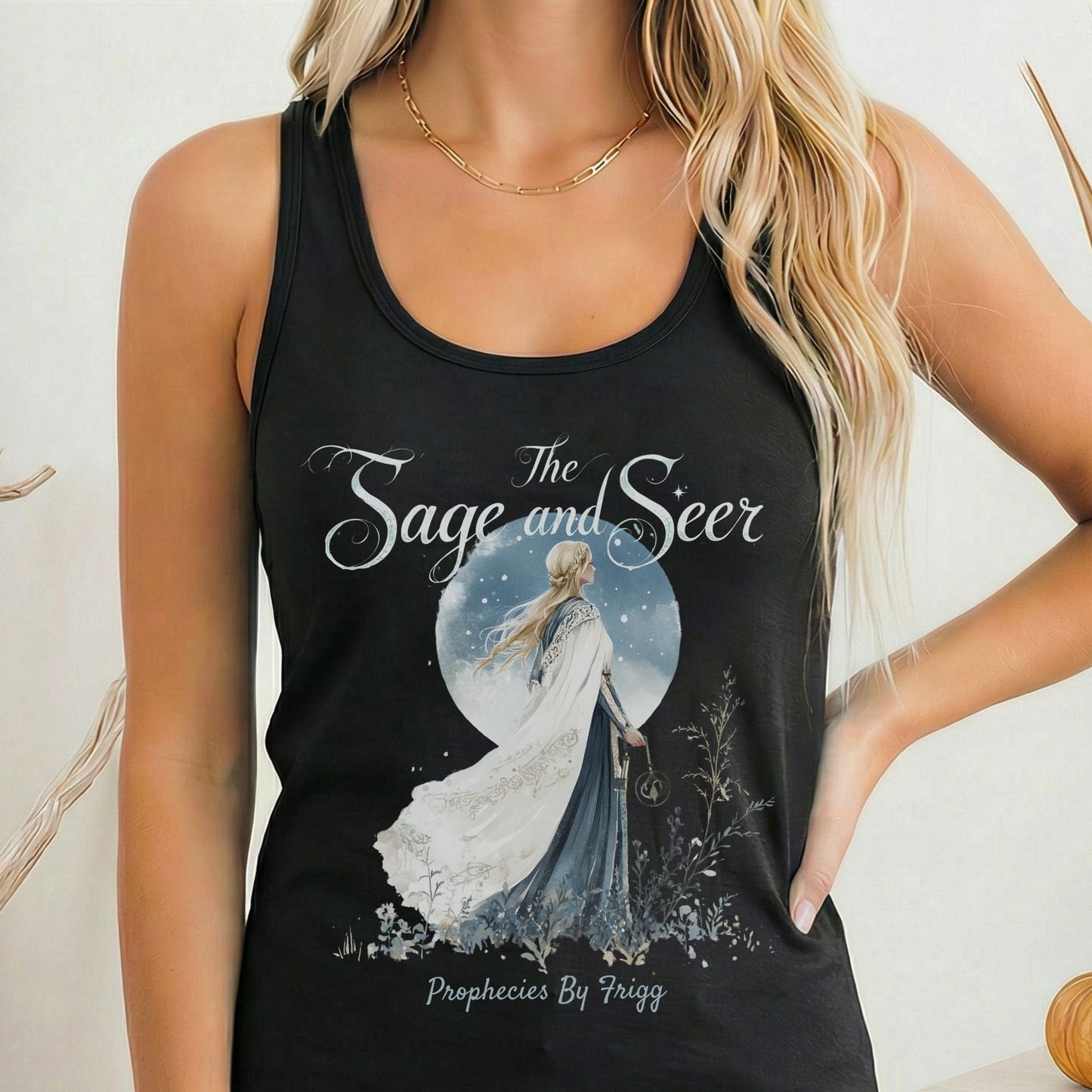 Tank Tops Solid Black / XS Design 164 Tank Top The Mystic Eden
